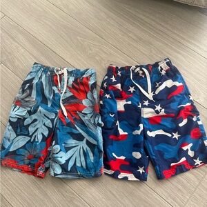 Kanu Surf Kids Swim Trunks - Blue, Red, White